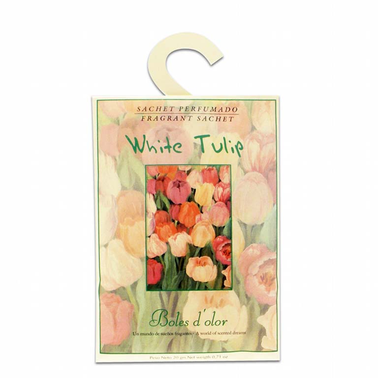 Sachet white tulip