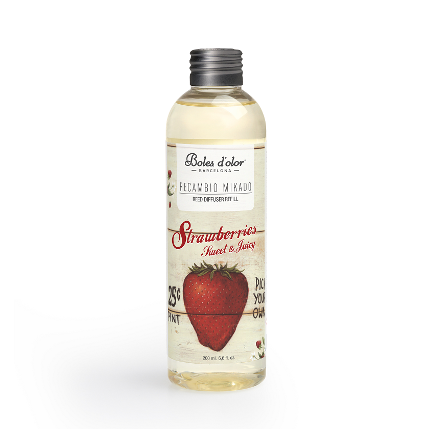 RECAMBIO MIKADO STRAWBERRIES 200ML