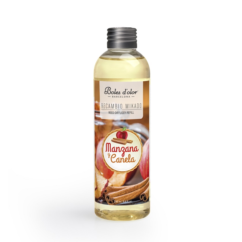 RECAMBIO MIKADO MANZANA Y CANELA 200ML