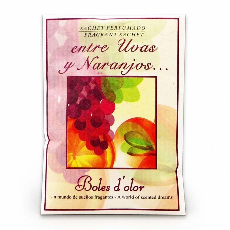 Mini sachet entre uvas