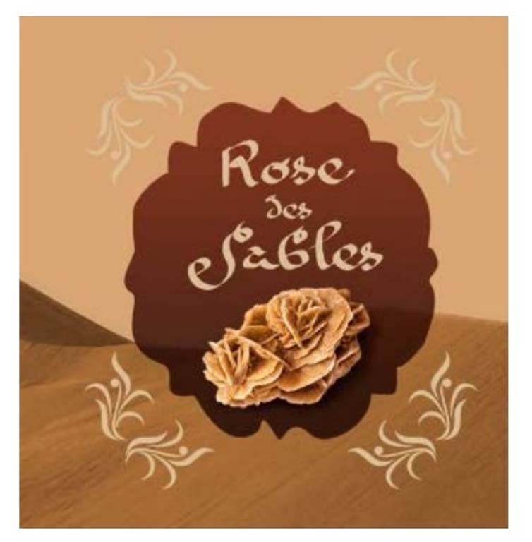 On the car Rose des sables